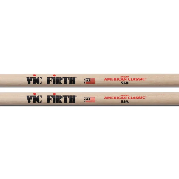Vic Firth American Classic Drumsticks - 55A - Wood Tip - Image 2