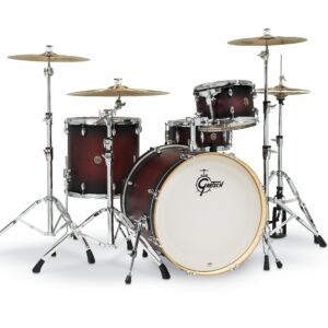 Gretsch Drums Catalina Maple CM1-E824S 4-piece Shell Pack with Snare Drum Satin Deep Cherry Burst