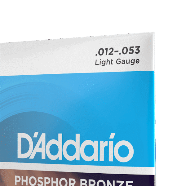 D'Addario EJ16 Phosphor Bronze Acoustic Guitar Strings - .012-.053 Light - Image 3