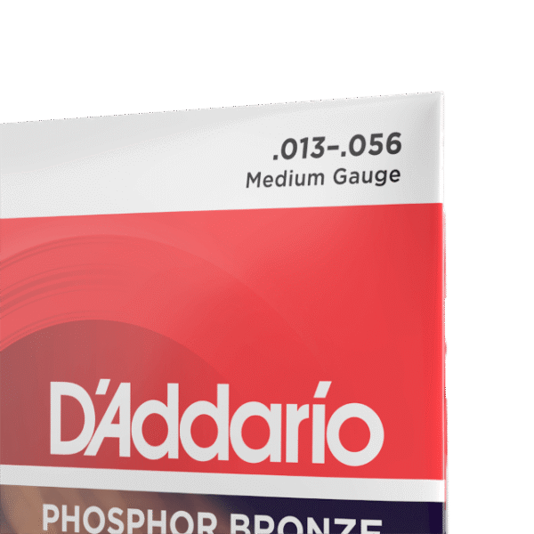 D'Addario EJ17 Phosphor Bronze Acoustic Guitar Strings - .013-.056 Medium - Image 3