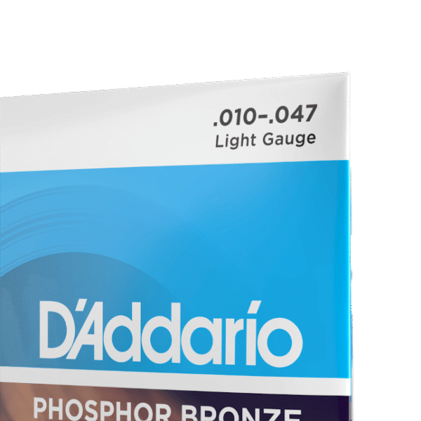D'Addario EJ38 Phosphor Bronze 12-string Acoustic Guitar Strings - .010-.047 Light - Image 3