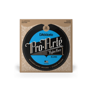 D'Addario EJ46 Pro-Arte Silver-Plated Classical Guitar Strings - Hard Tension