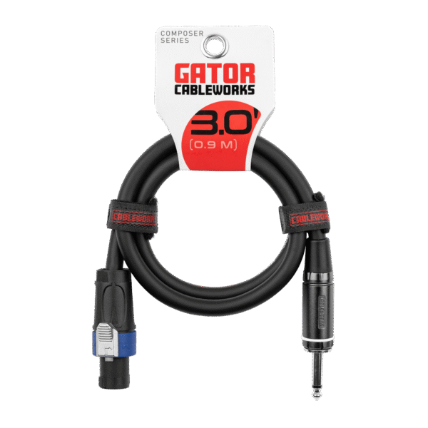 Gator Cableworks Composer Series Speaker Cable - 3 foot