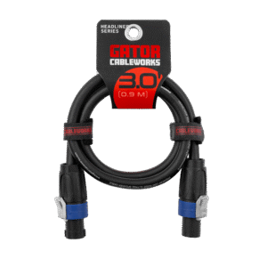 Gator Cableworks Headliner Series Speaker Cable - 3 foot