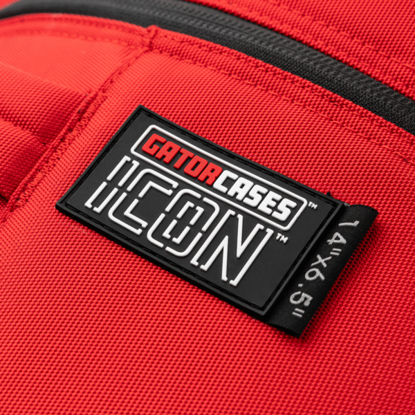 Gator Icon Series Snare Drum Bag - Limited-edition Red 6.5" x 14" - Image 4