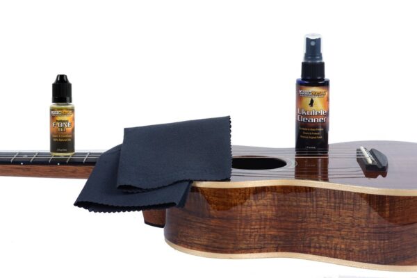 MusicNomad Premium Ukulele 3-piece Care Kit - Image 2