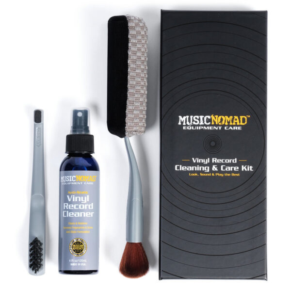 MusicNomad 6 'n 1 Vinyl Record Cleaning and Care Kit - Image 2
