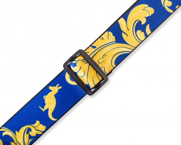 Levy's MNSP2-002 Nita Strauss Signature 2-inch Polyester Guitar Strap - Blue - Image 2