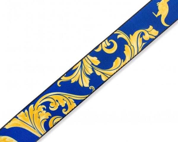 Levy's MNSP2-002 Nita Strauss Signature 2-inch Polyester Guitar Strap - Blue - Image 3