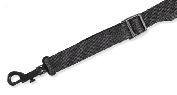 Levy's MP27BLK Classic Neoprene Saxophone Neck Strap - Black - Image 2
