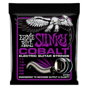 Ernie Ball 2720 Power Slinky Cobalt Electric Guitar Strings - .011-.048