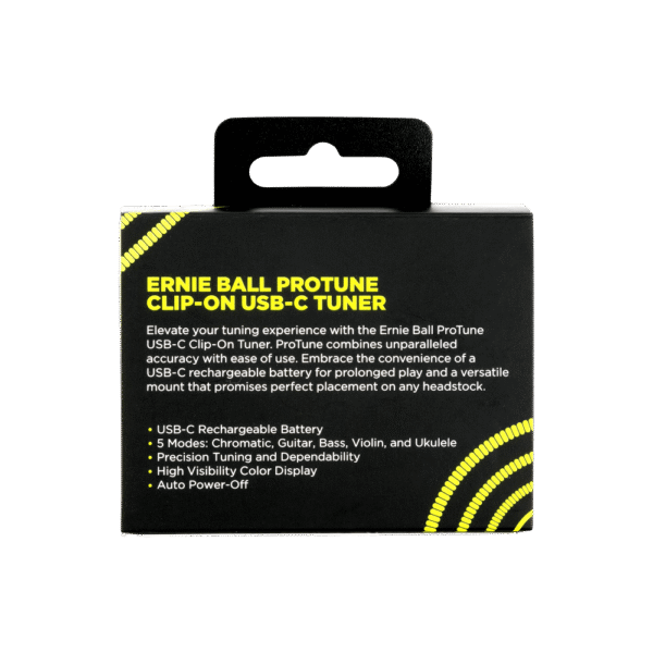 Ernie Ball ProTone USB-C Clip-on Tuner - Image 3