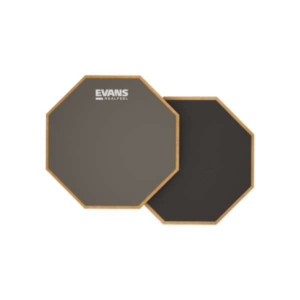 Evans RealFeel 2-sided Practice Drum Pad - 12 inch