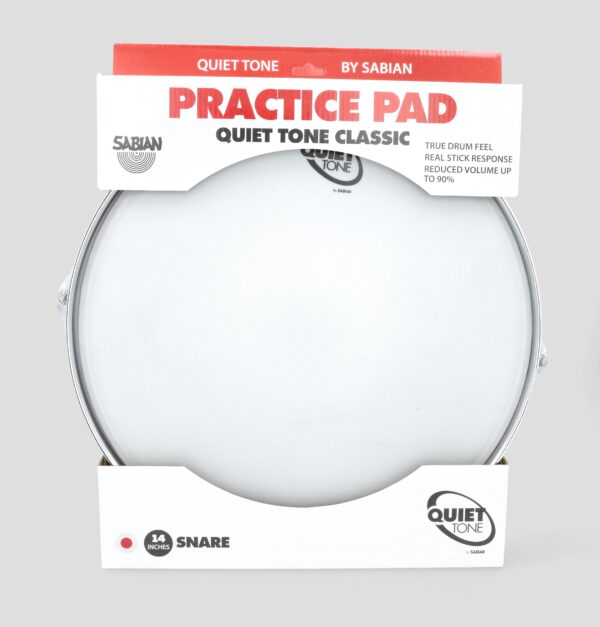 SABIAN 14" Quiet Tone Classic Snare Practice Pad - Image 7