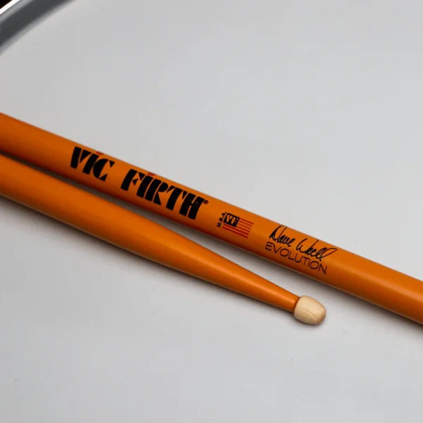 Vic Firth Signature Series Drumsticks - Dave Weckl Evolution - Wood Tip - Image 8