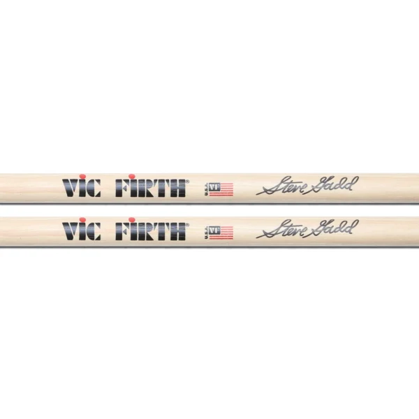 Vic Firth SSG2 Signature Series Drumsticks - Steve Gadd - Clear Finish - Image 2