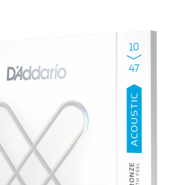 D'Addario XSAPB1047-12 XS Phosphor Bronze Coated Acoustic Guitar Strings - .010-.047 Extra Light 12-string - Image 2