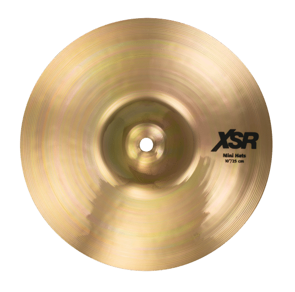 Sabian 10 inch XSR Hi-hat Cymbals - Image 2