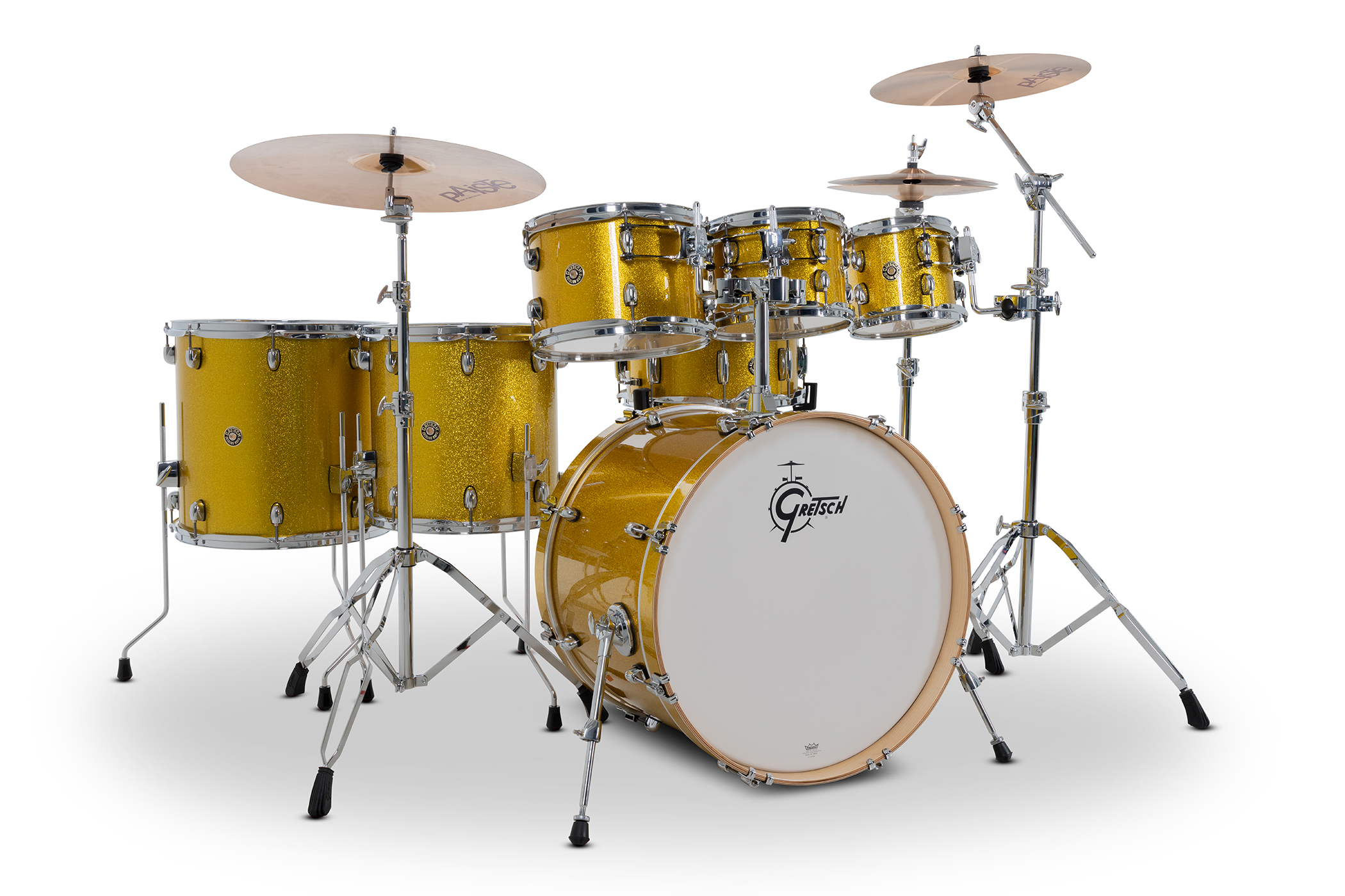 Gretsch Catalina Maple Rock Lemon Sparkle, 7-parts - Image 7