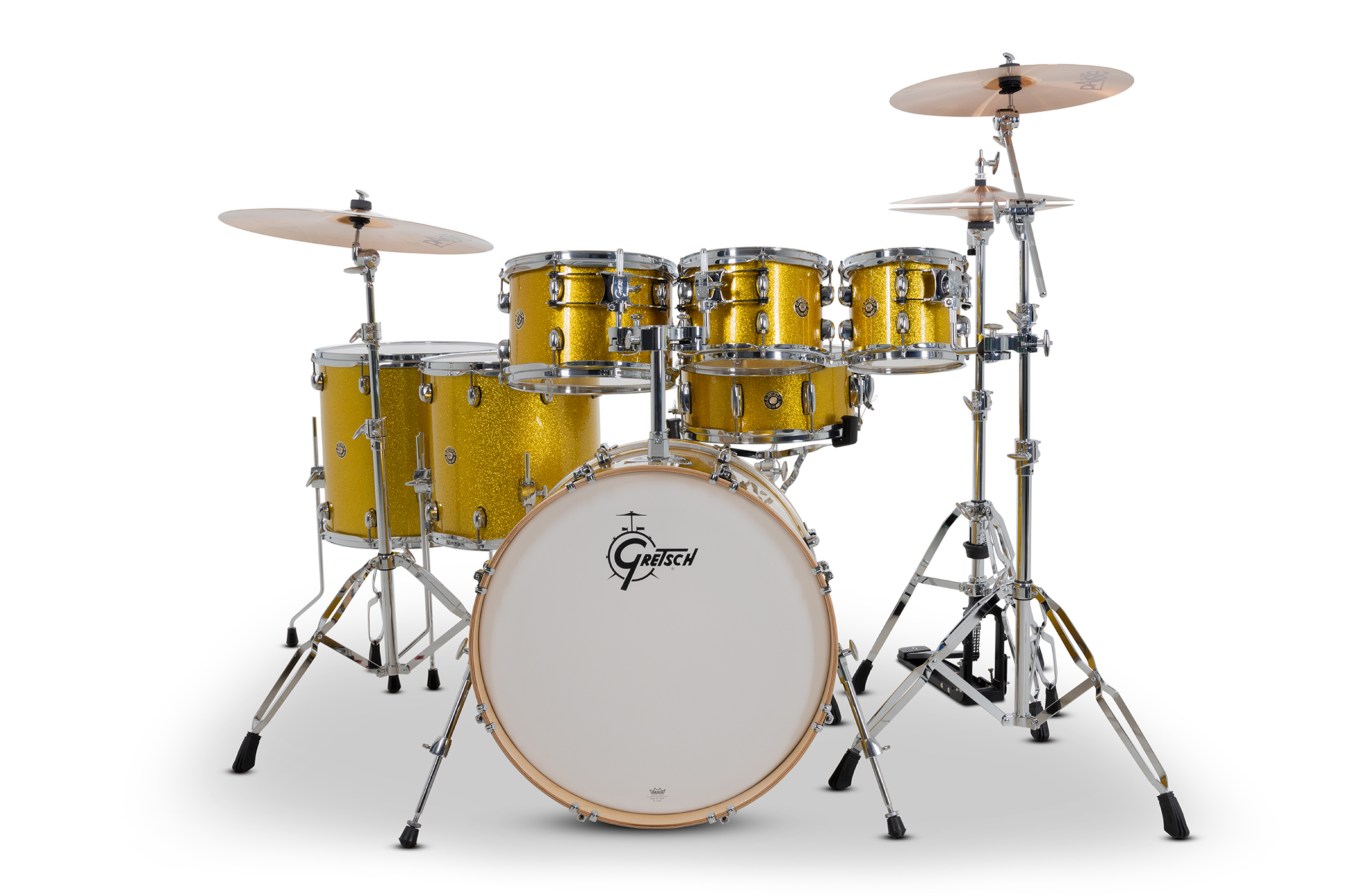 Gretsch Catalina Maple Rock Lemon Sparkle, 7-parts
