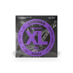 D'Addario XL Chromes Electric Guitar Strings - .011-.050 Jazz Light