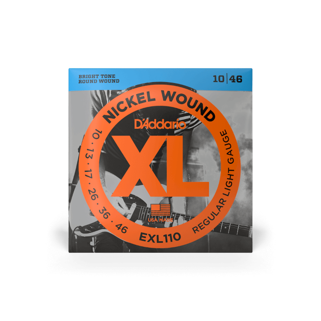 D'Addario EXL110 XL Electric Guitar Strings - .010-.046 Regular Light