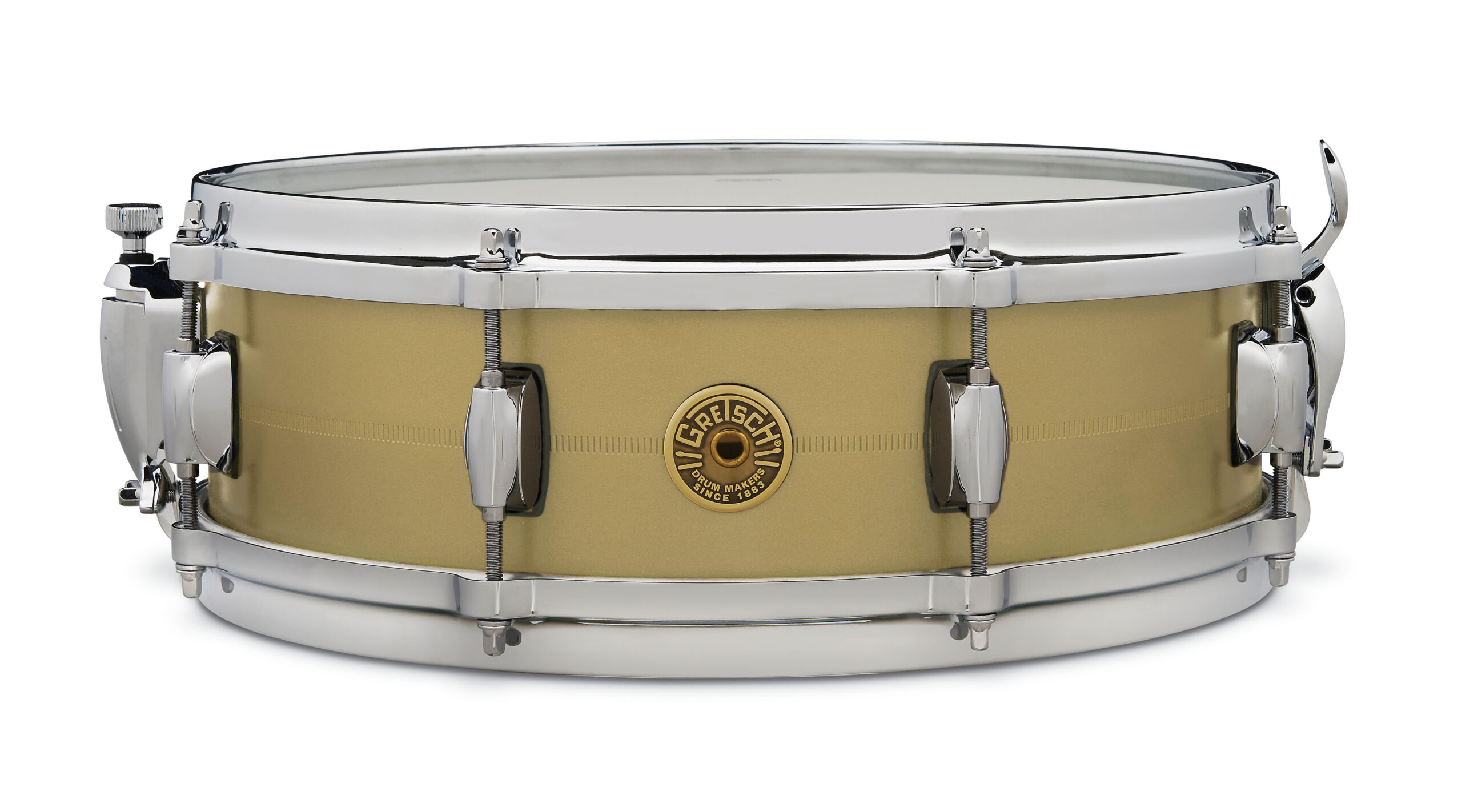 Gretsch USA GERGO BORLAI SIGNATURE SNARE 5x14 Bell Brass Snare Drum