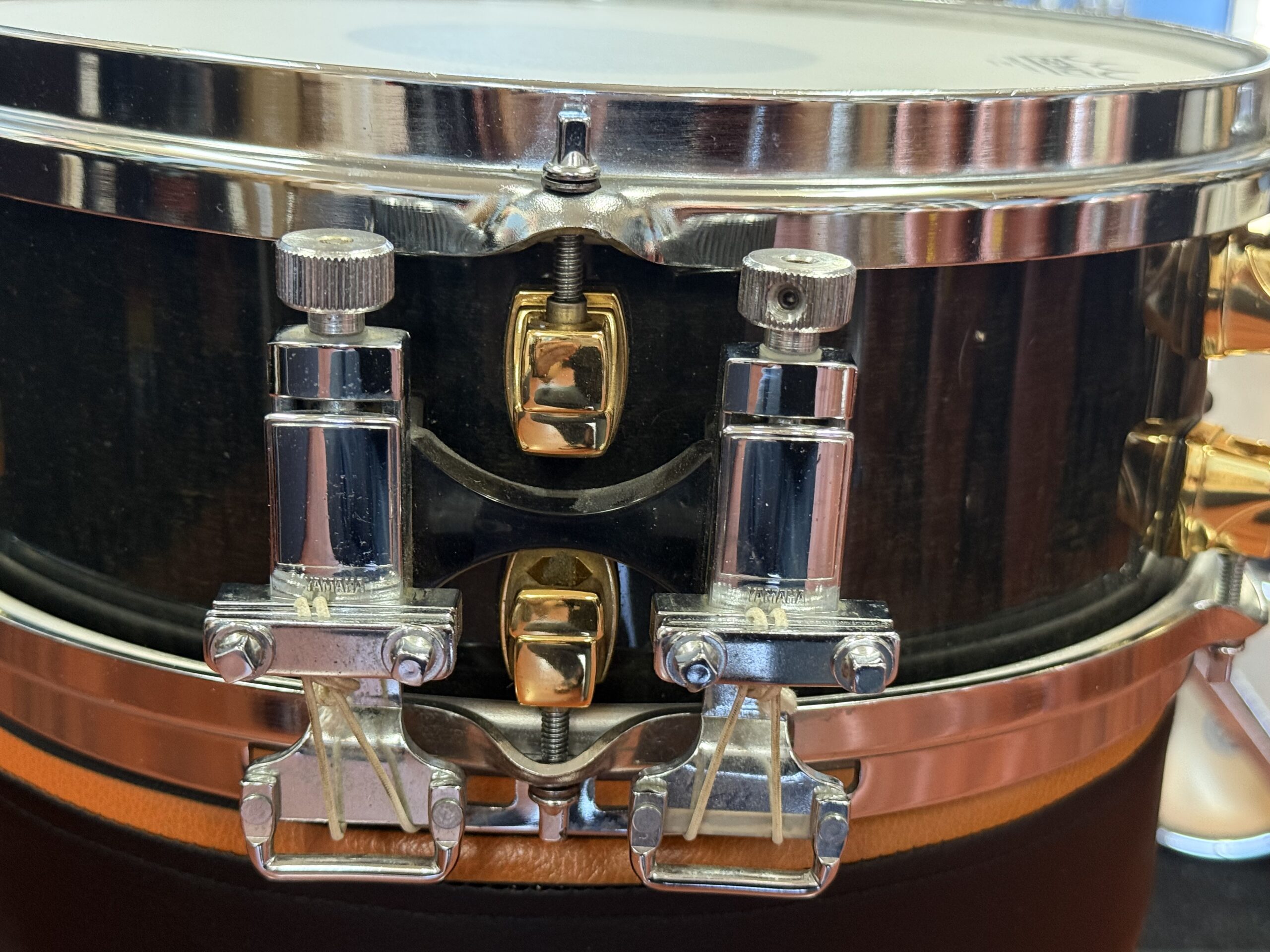 Used Yamaha Dave Weckl Signature Series Snare Drum 13” x 5  MSD13DW, And you get brand New a Free Bag Icon Snare Drum Bag; 14" x 5.5" - Image 4