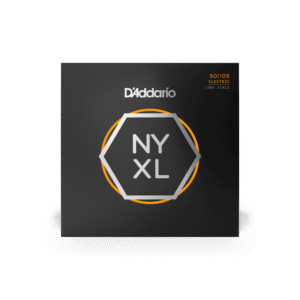 D'Addario NYXL50105 Long Scale Nickel Wound Bass Guitar Strings - .050-.105 Medium