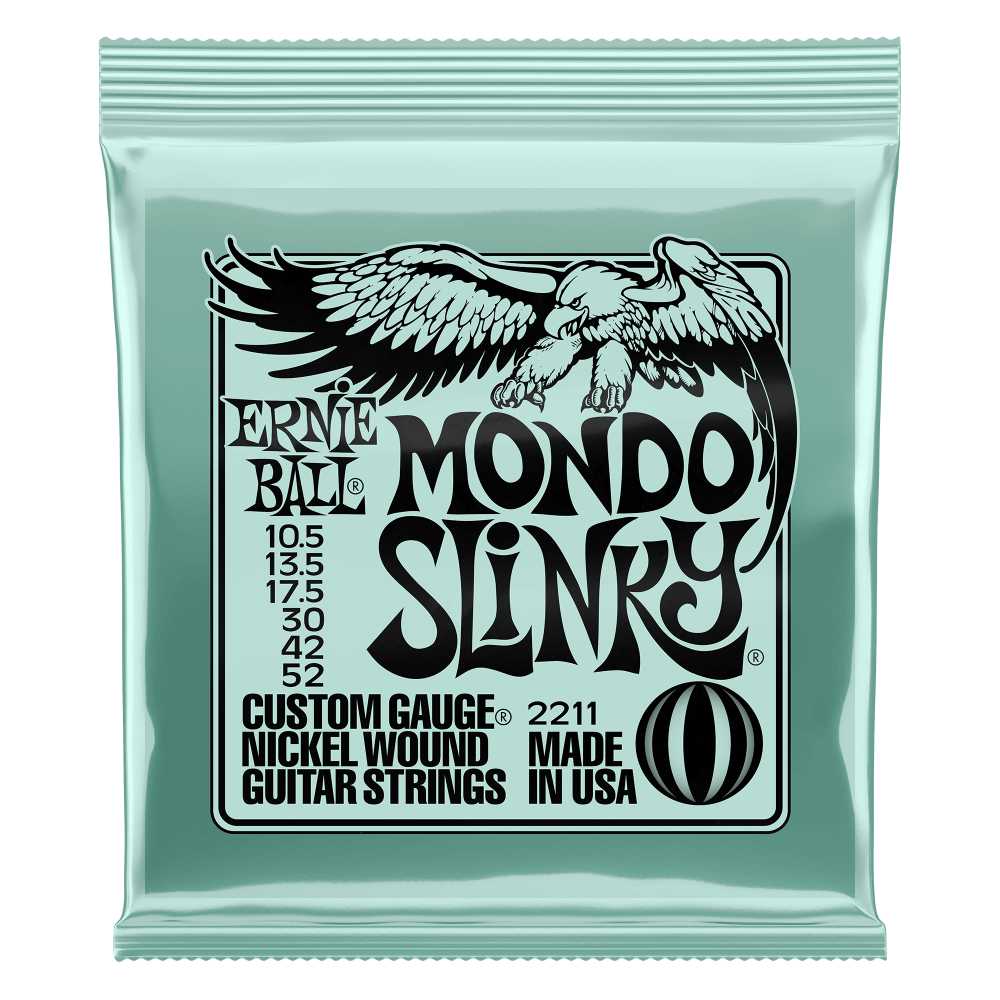 Ernie Ball 2211 Mondo Slinky Nickel Wound Electric Guitar Strings - .0105-.052