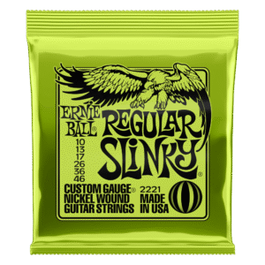 Ernie Ball 2221 Regular Slinky Electric Guitar Strings - .010-.046