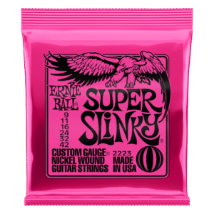 Ernie Ball 2223 Super Slinky Electric Guitar Strings - .009-.042