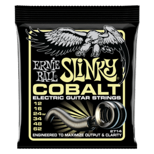 Ernie Ball 2714 Mammoth Slinky Cobalt Electric Guitar Strings - .012-.062