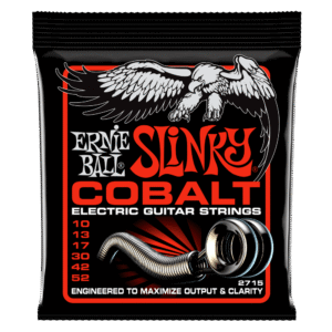 Ernie Ball 2715 Skinny Top/Heavy Bottom Slinky Cobalt Electric Guitar Strings - .010-.052