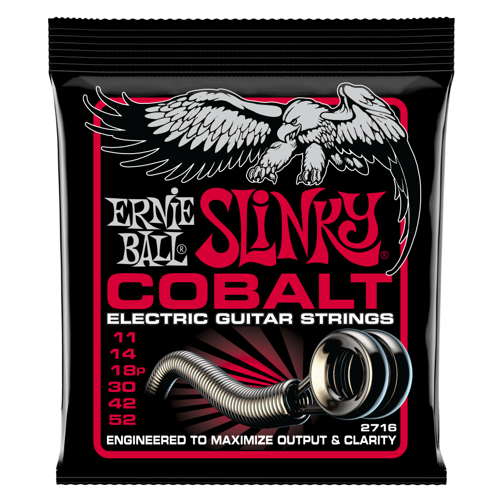Ernie Ball 2716 Burly Slinky Cobalt Electric Guitar Strings - .011-.052