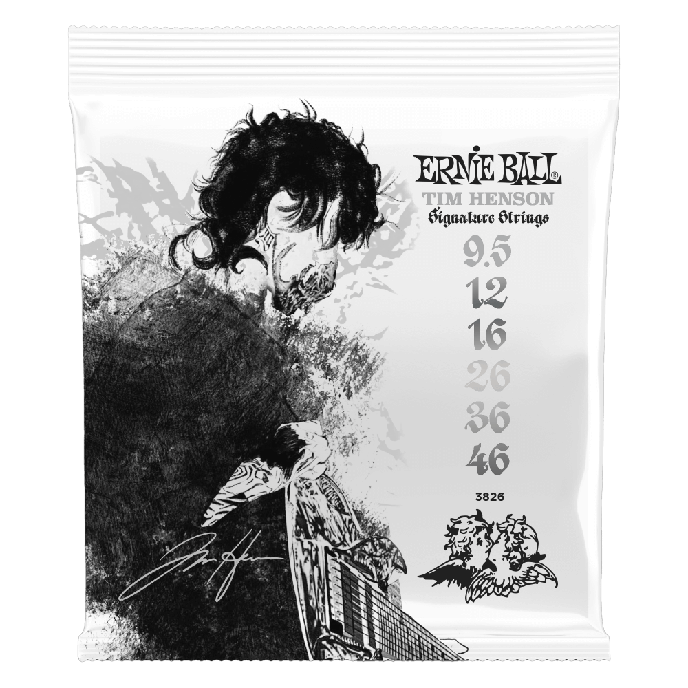 Ernie Ball Tim Henson Signature Electric Guitar Strings, .0095-.046