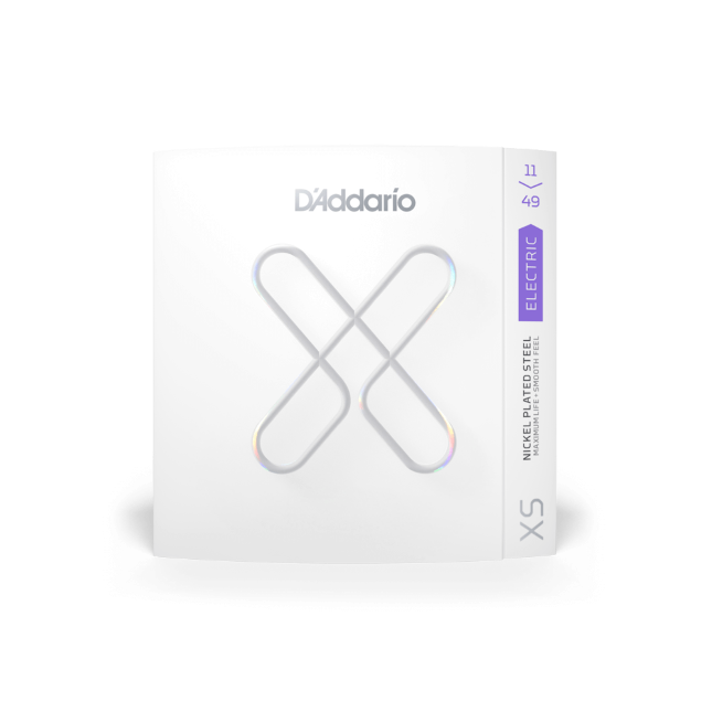 D'Addario XSE1149 XS Nickel-plated Steel Coated Electric Guitar Strings - .011-.049 Medium