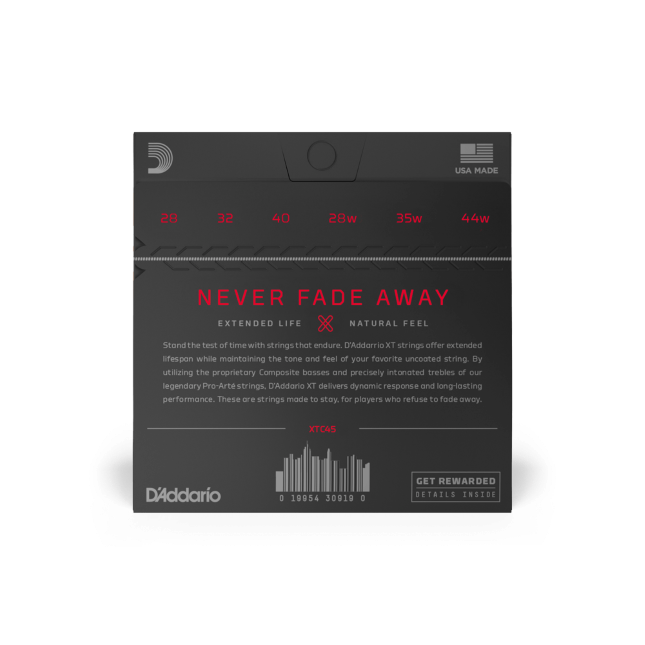 D'Addario XTC45 XT Silver-plated Classical Guitar Strings - .028-.044w Normal Tension - Image 2