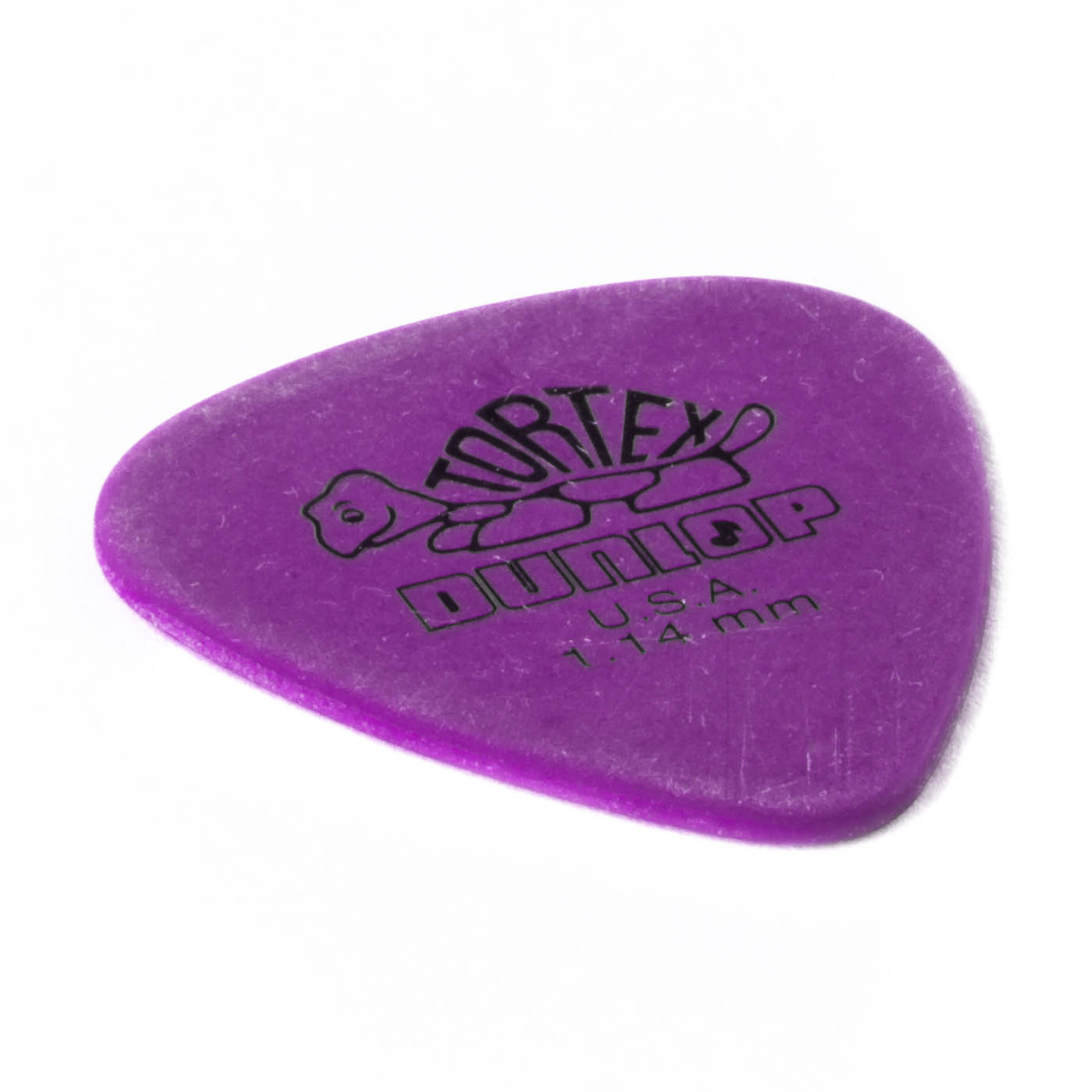 Dunlop Tortex Standard Guitar Picks - 1.14mm, Purple, 12-pack - Image 2