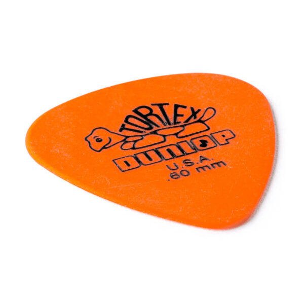 Dunlop Tortex Standard Guitar Picks - .60mm, Orange, 12-pack - Image 2