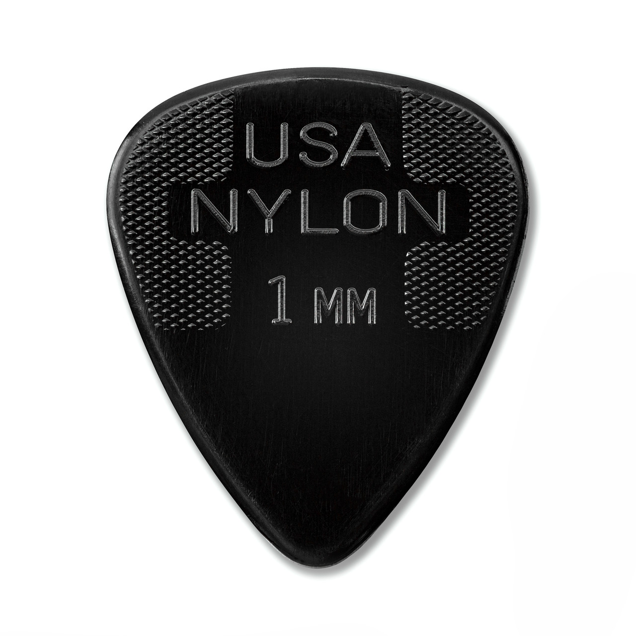 Dunlop 44P100 Nylon Standard Guitar Picks - 1.0mm Black (12-pack)
