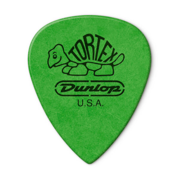 Dunlop Tortex TIII Guitar Picks - .88mm Green (12-pack) - Image 2
