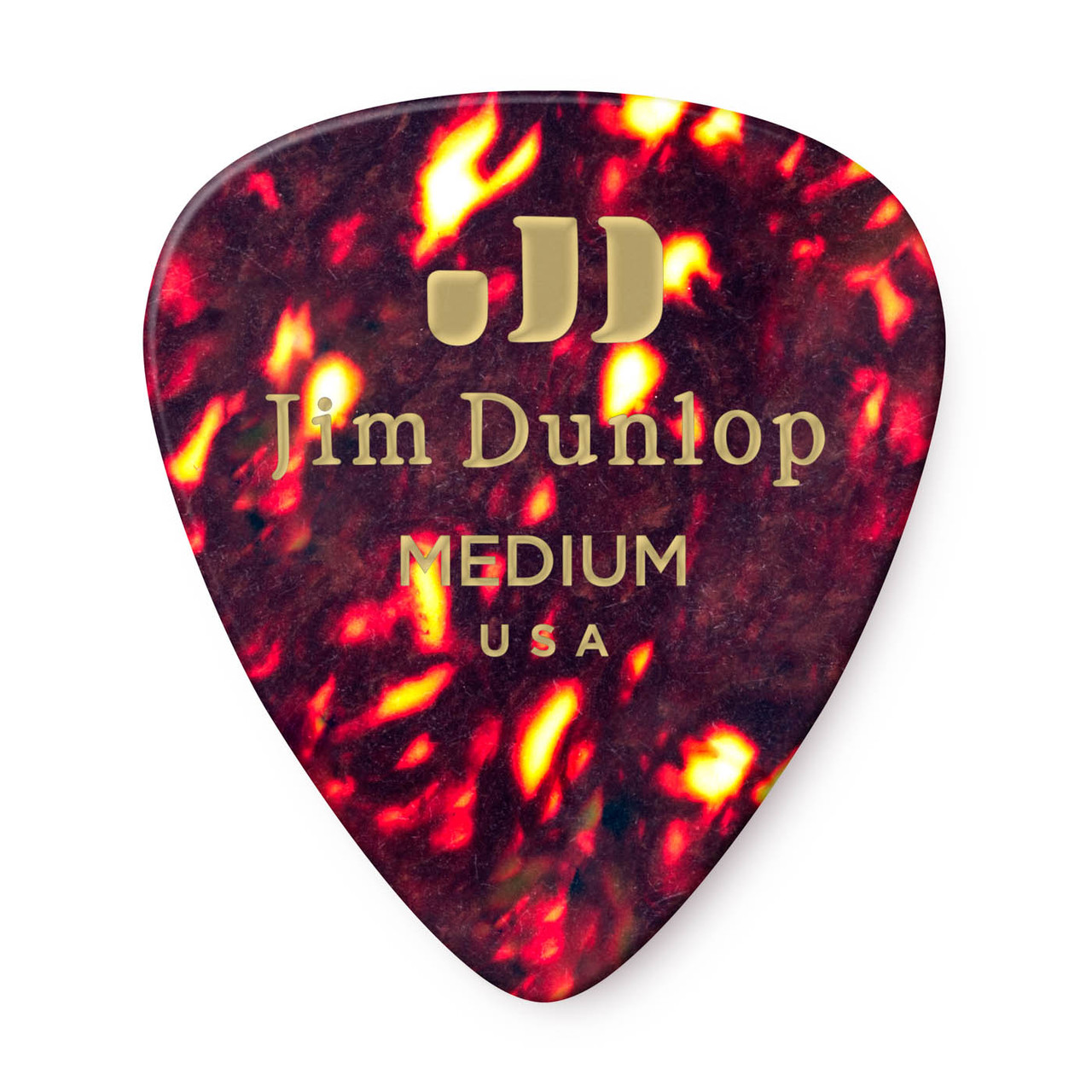 Dunlop CELLULOID SHELL PICK MEDIUM 483-05MD