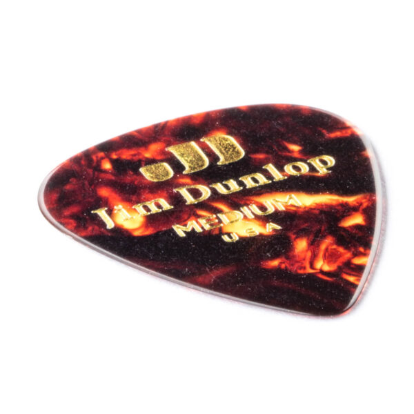 Dunlop CELLULOID SHELL PICK MEDIUM 483-05MD - Image 2