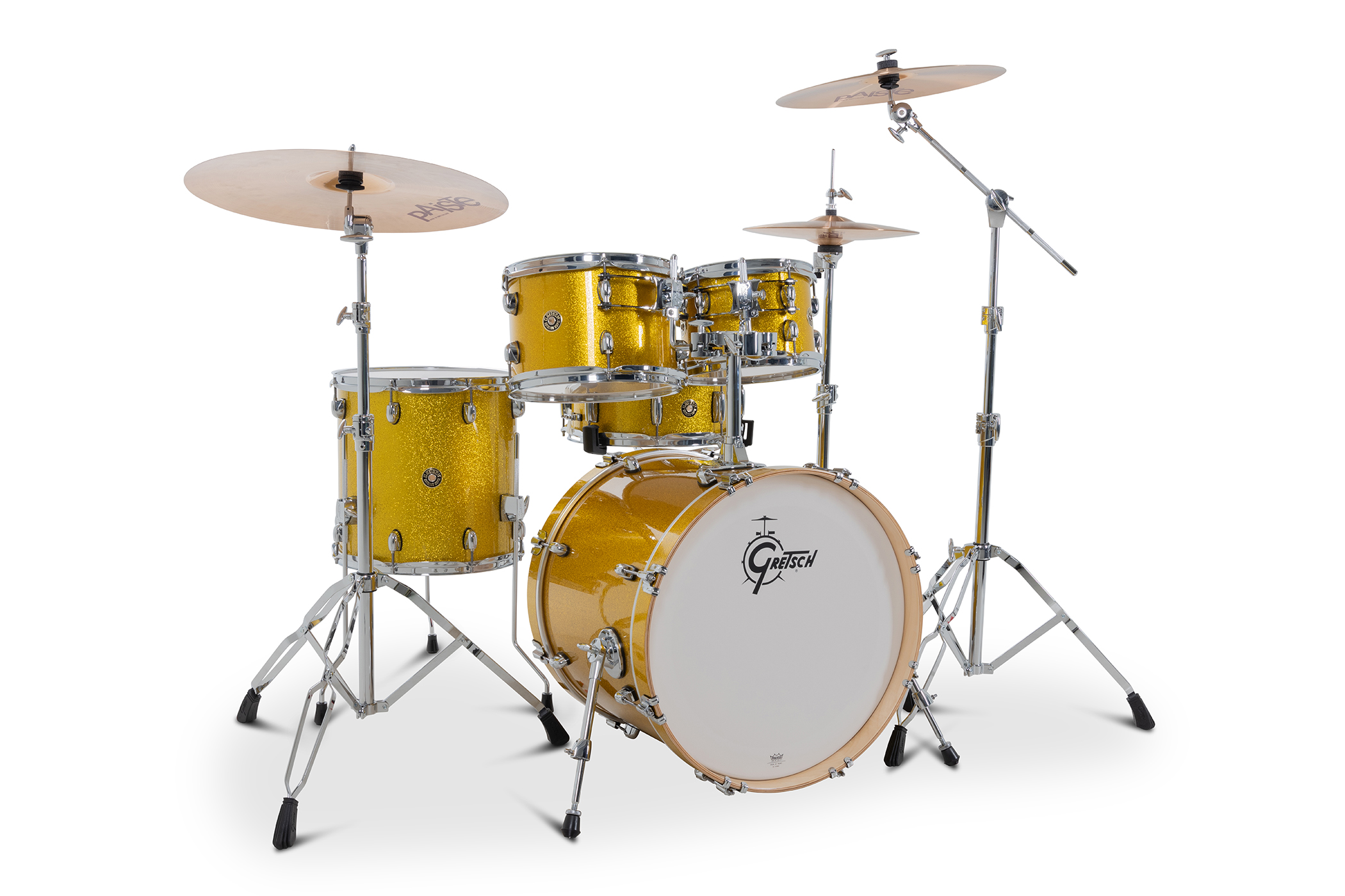 Gretsch Catalina Maple CM2 5pc Shell Pack 20/10/12/14/5.5x14, Lemon Sparkle