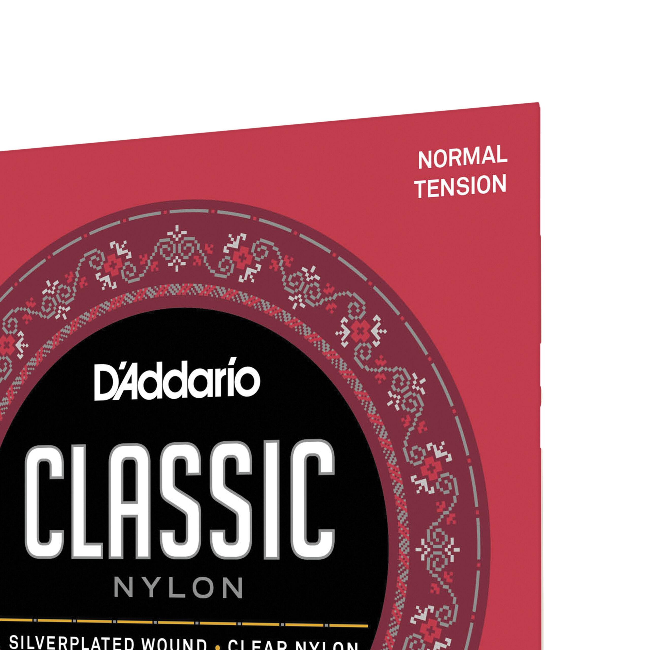 D'Addario EJ27N Student Silver-Plated Nylon Core Classical Guitar Strings - Normal Tension - Image 3