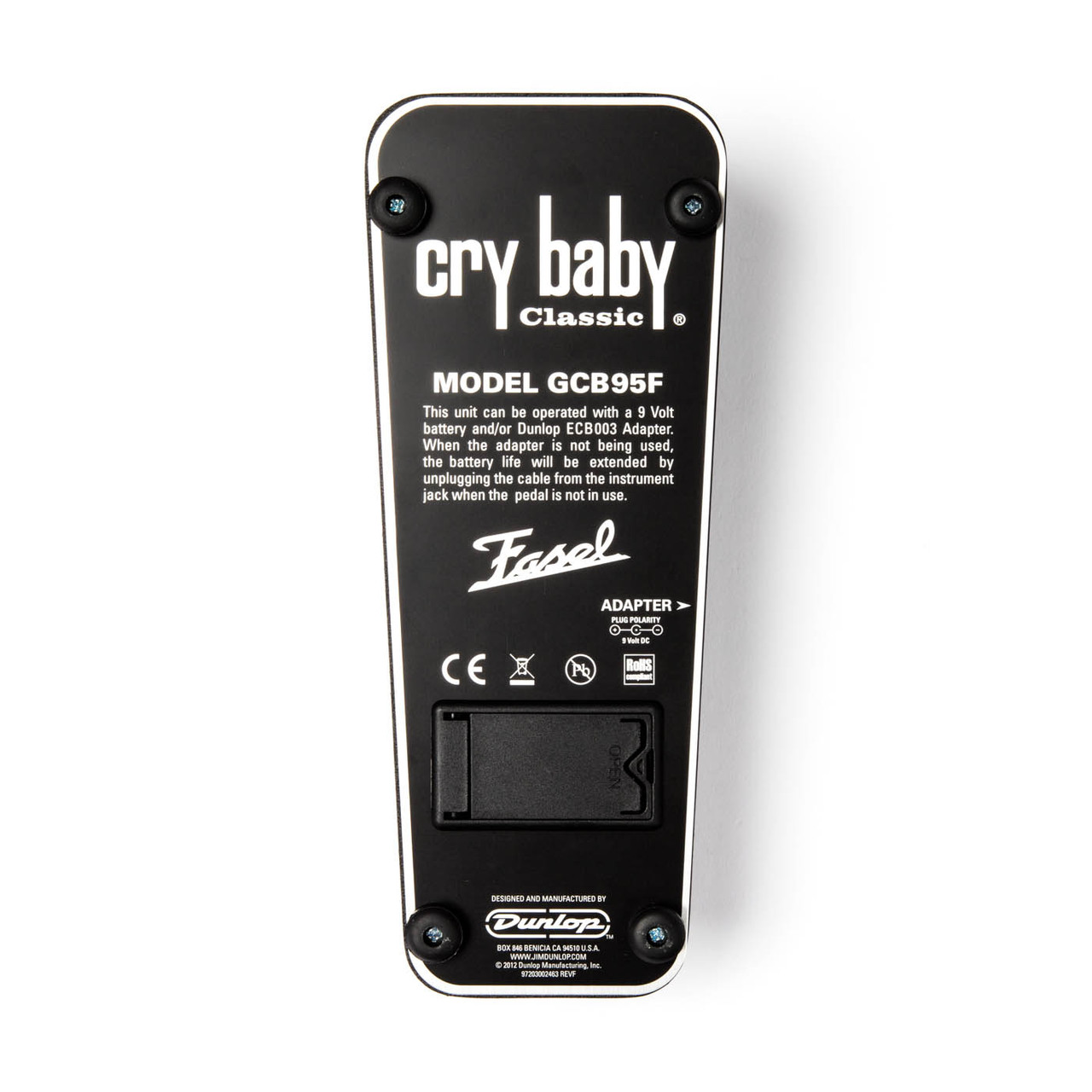 Dunlop GCB95F Cry Baby Classic Wah Pedal - Image 5