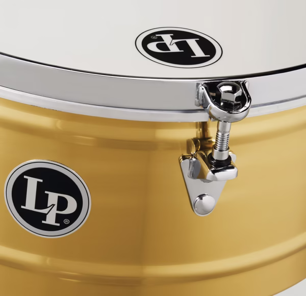 Latin Percussion 14" Brass Timbale - Image 2