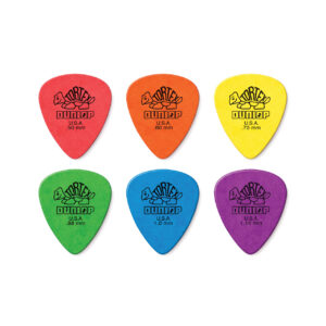 Dunlop Tortex Standard Guitar Pick Variety Pack - .50mm-1.14mm, Assorted Colors, 12-pack