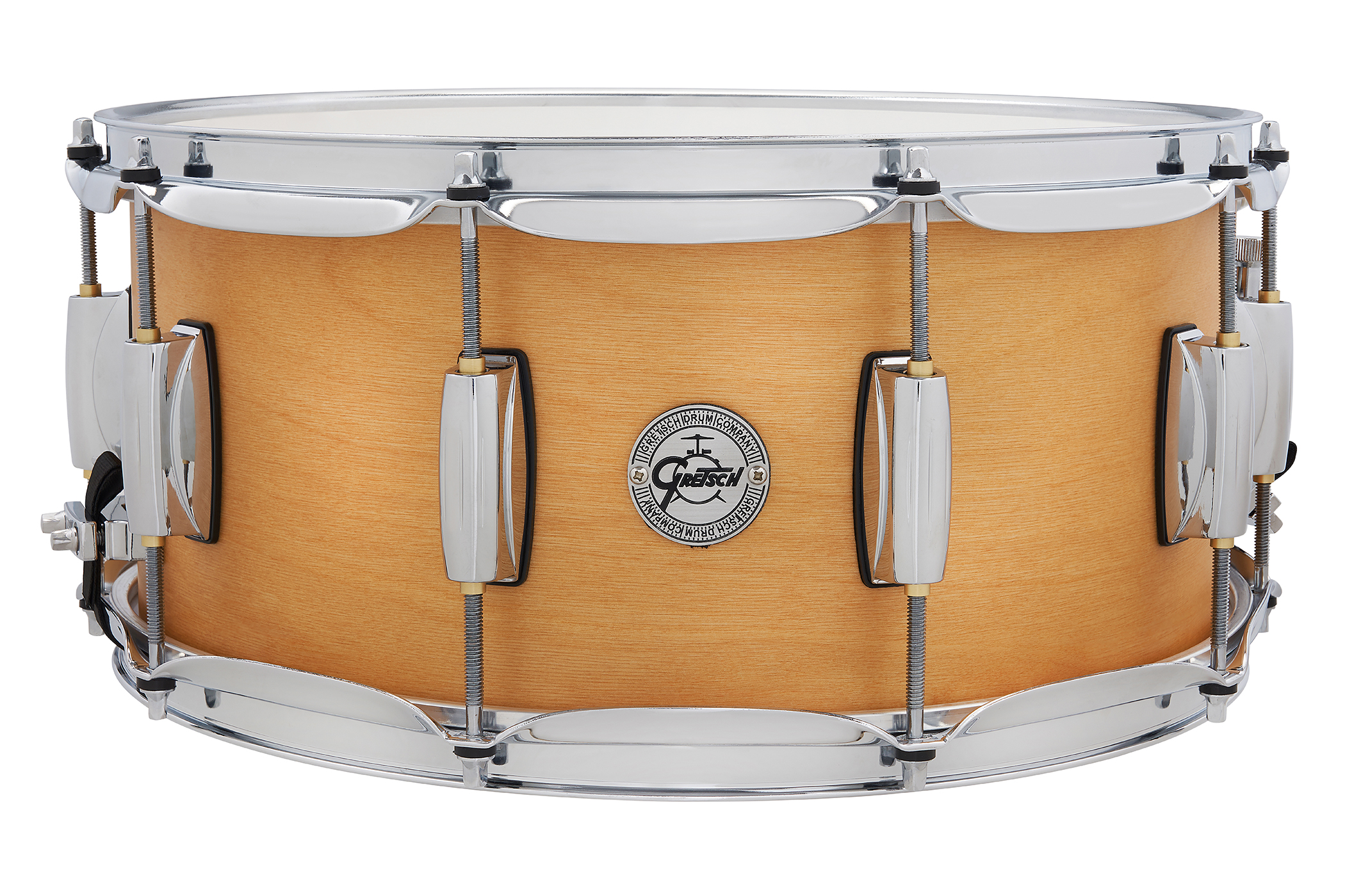 Gretsch Drums Birch Snare Drum - 6.5 inches x 14 inches, Satin Natural